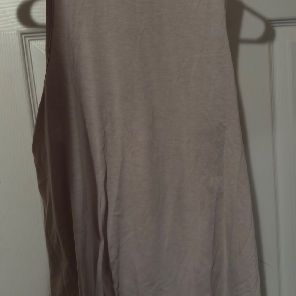Sleeveless Light Gray Top